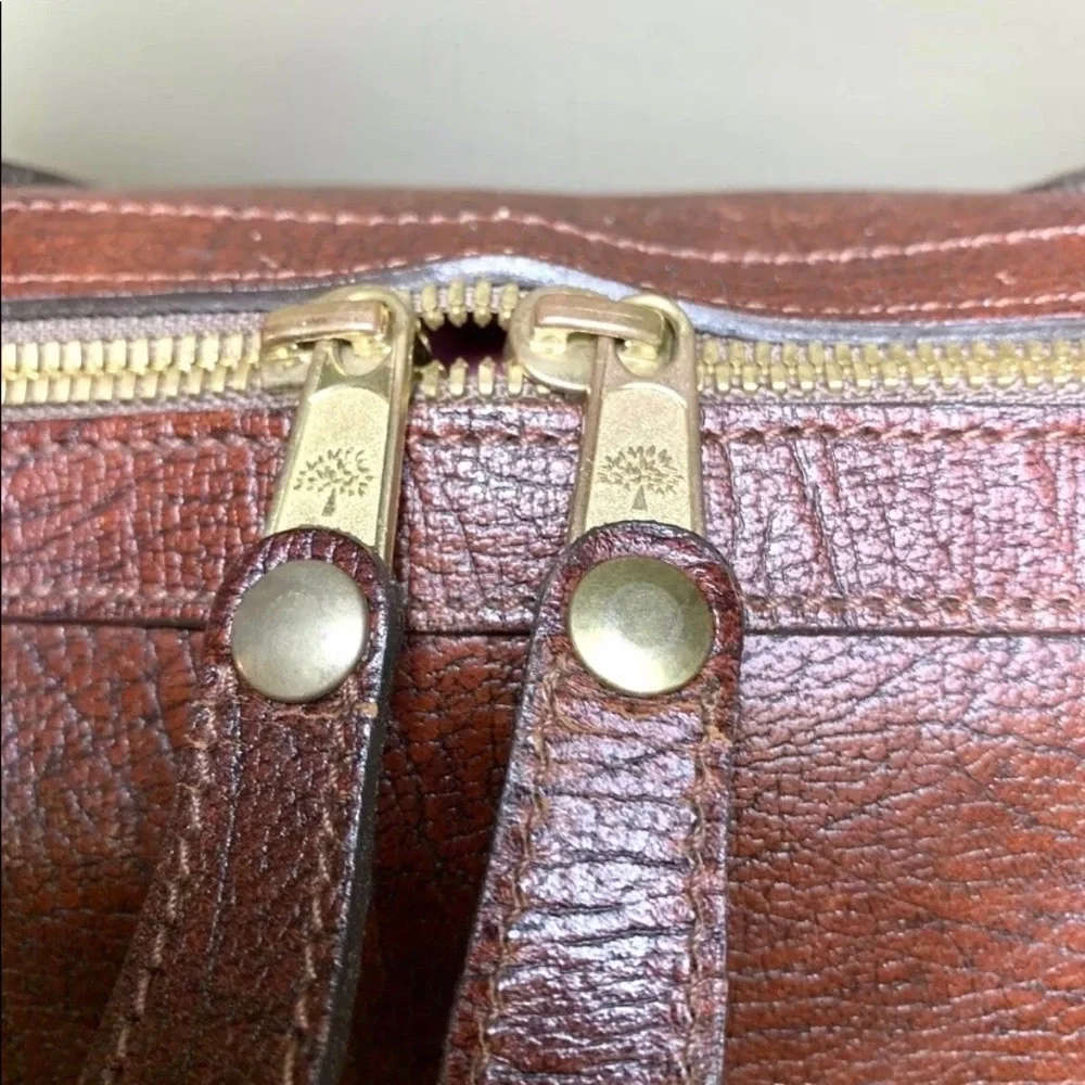 Vintage Mulberry Roger Saul Leather Large Weekend Bag - Picture 6 of 9